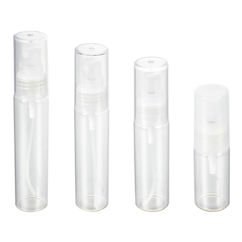 Plastic perfume sub-bottling spray bottle