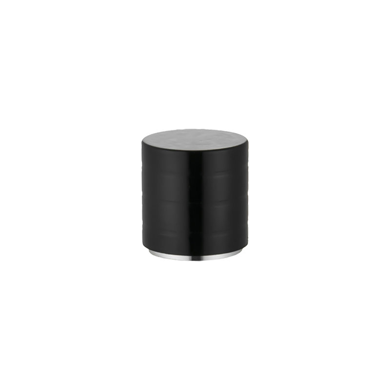 Black latex plastic metal perfume cover