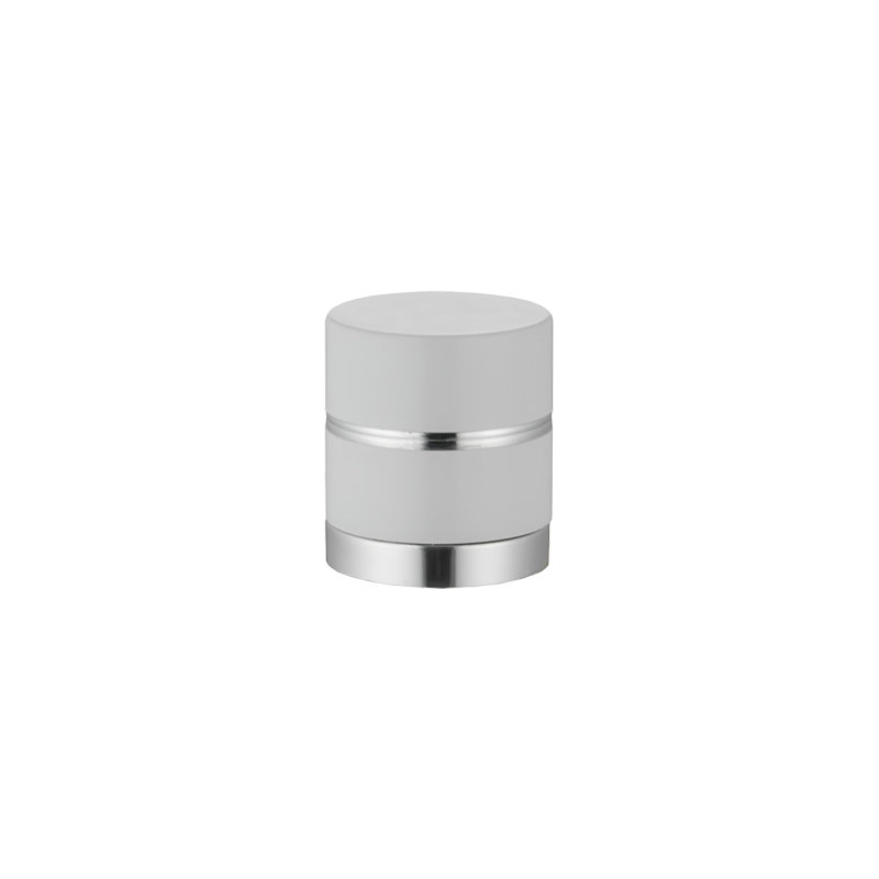 Silver premium shower gel plastic metal perfume cover customization