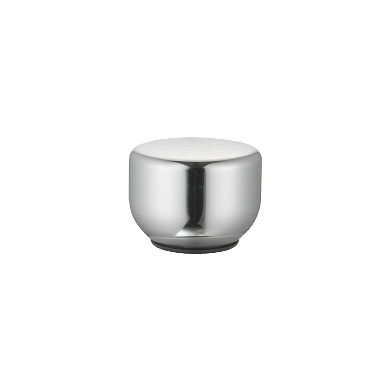 Silver premium shower gel plastic metal perfume cover customization