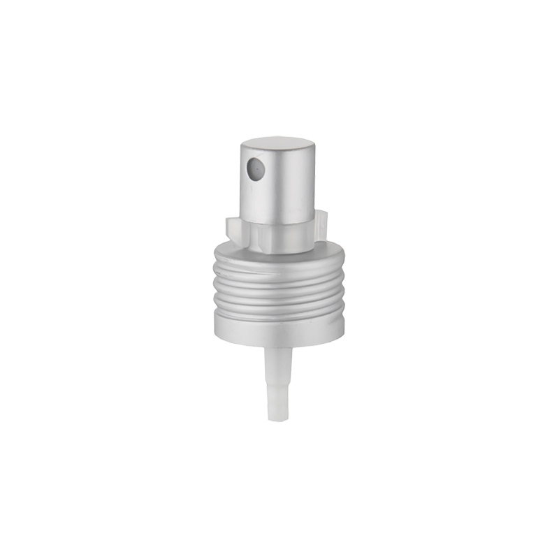 Silver plastic perfume bottle pump head