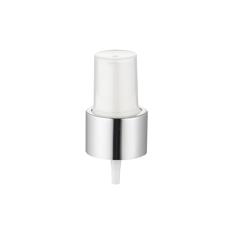 Silver white spray perfume bottle pump head premium