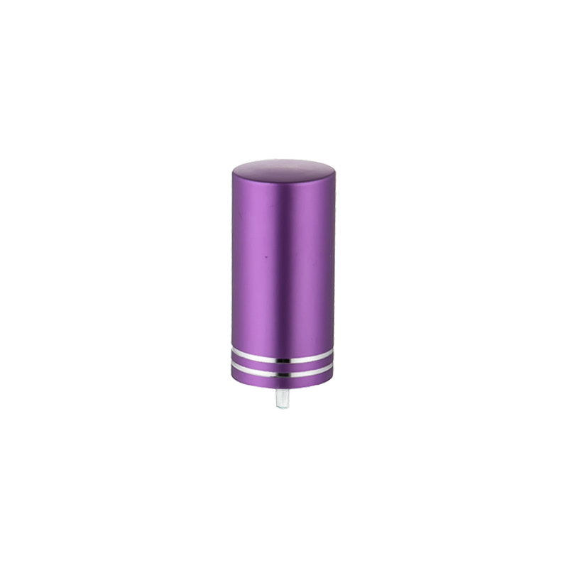 Purple spray pump lotion perfume press nozzle