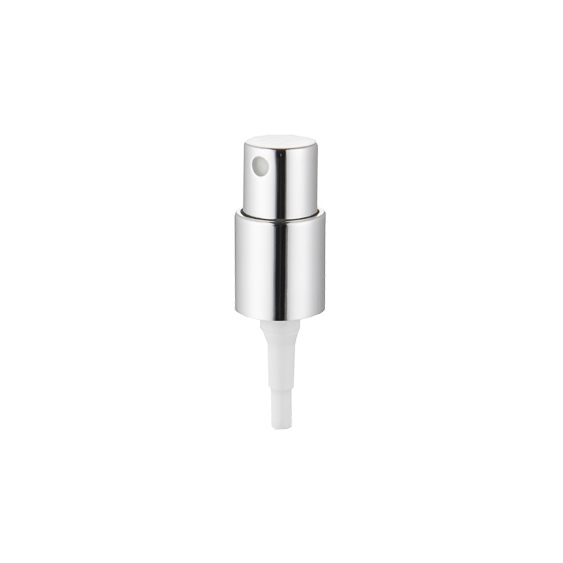 Silver spray pump perfume bottle nozzle