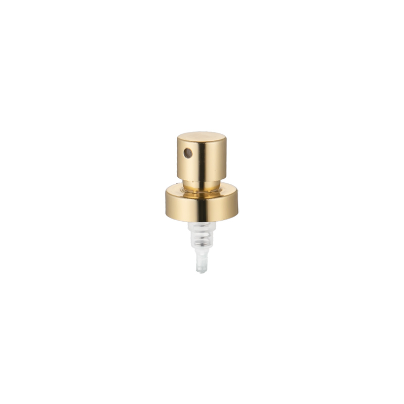 Golden push-type perfume nozzle