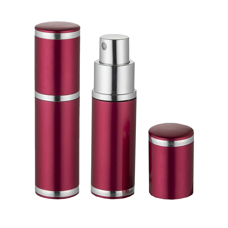 Red haute couture perfume bottle