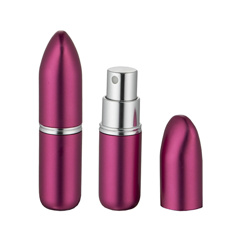 3ml anodized aluminum car perfume spray bottle for small sample glass