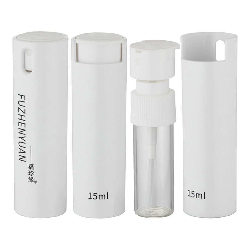 White premium perfume bottle