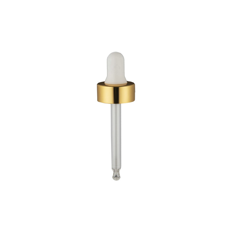 Anodized aluminum test tube plastic glass graduated dropper