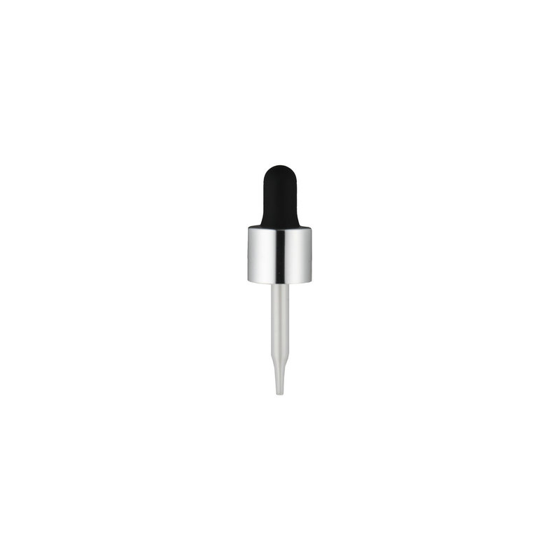 Black straw plastic head dropper processing