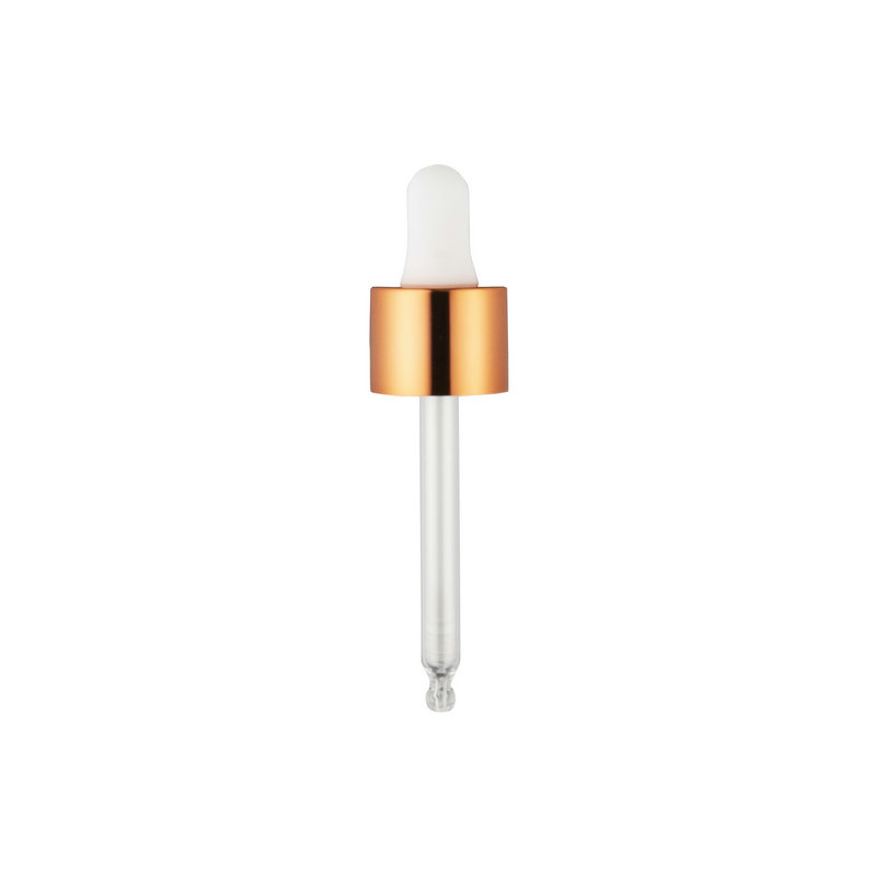 Dropper head anodized aluminum