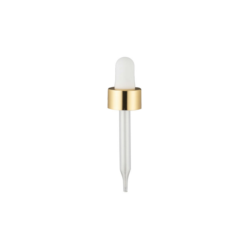 Anodized aluminum plastic tip teat test tube plastic glass graduated dropper