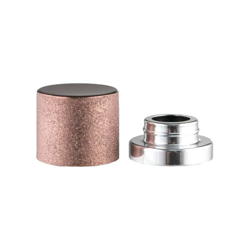Pink bright gold Qianqiu cover perfume cover customization
