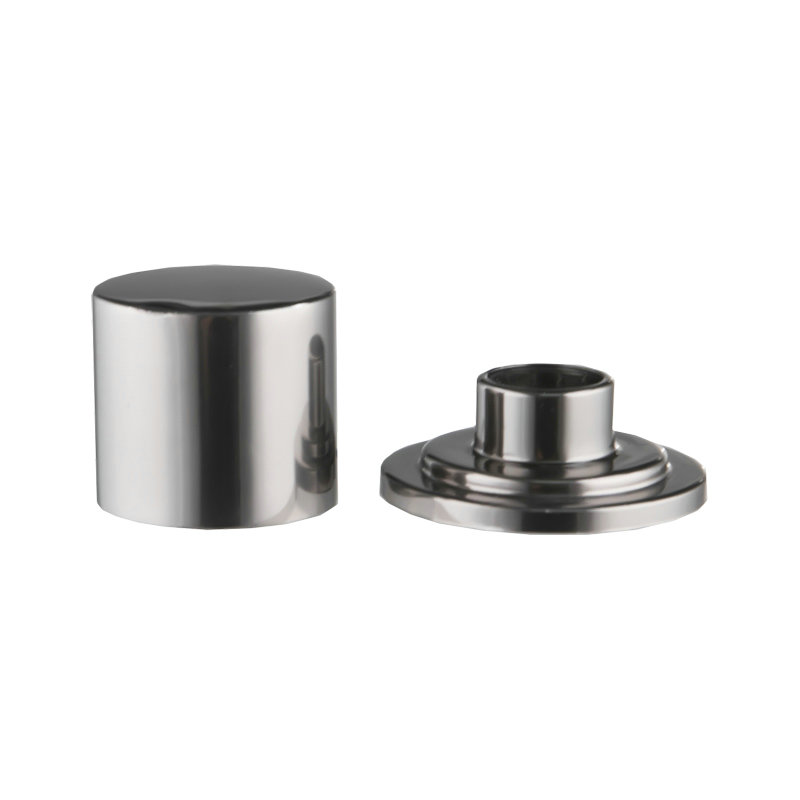 Silver Lotion Shower Gel Plastic Metal Qianqiu Lid Perfume Lid